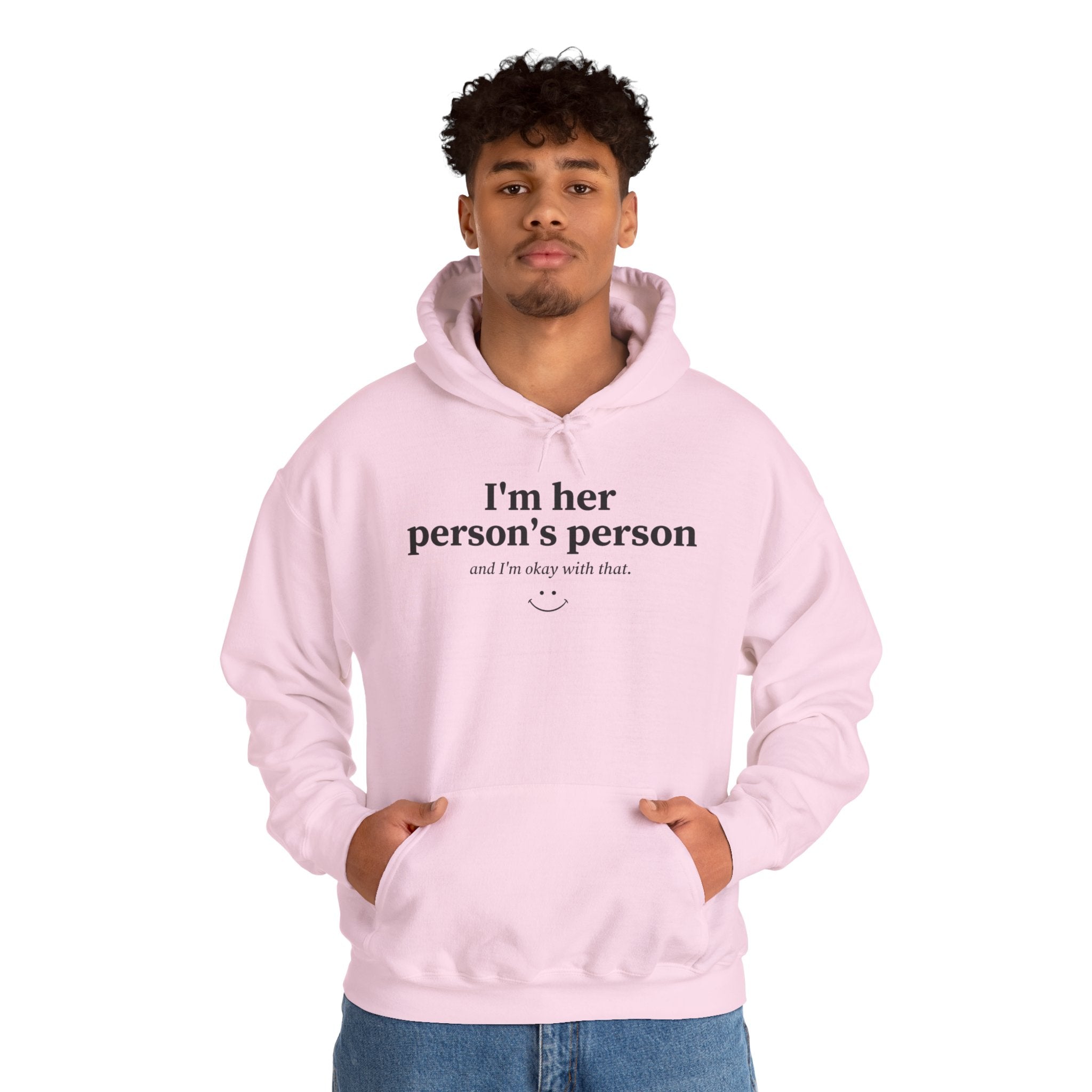 Hoodie 'I'm Her Person's Person' - Worn Raw | Collection Couple