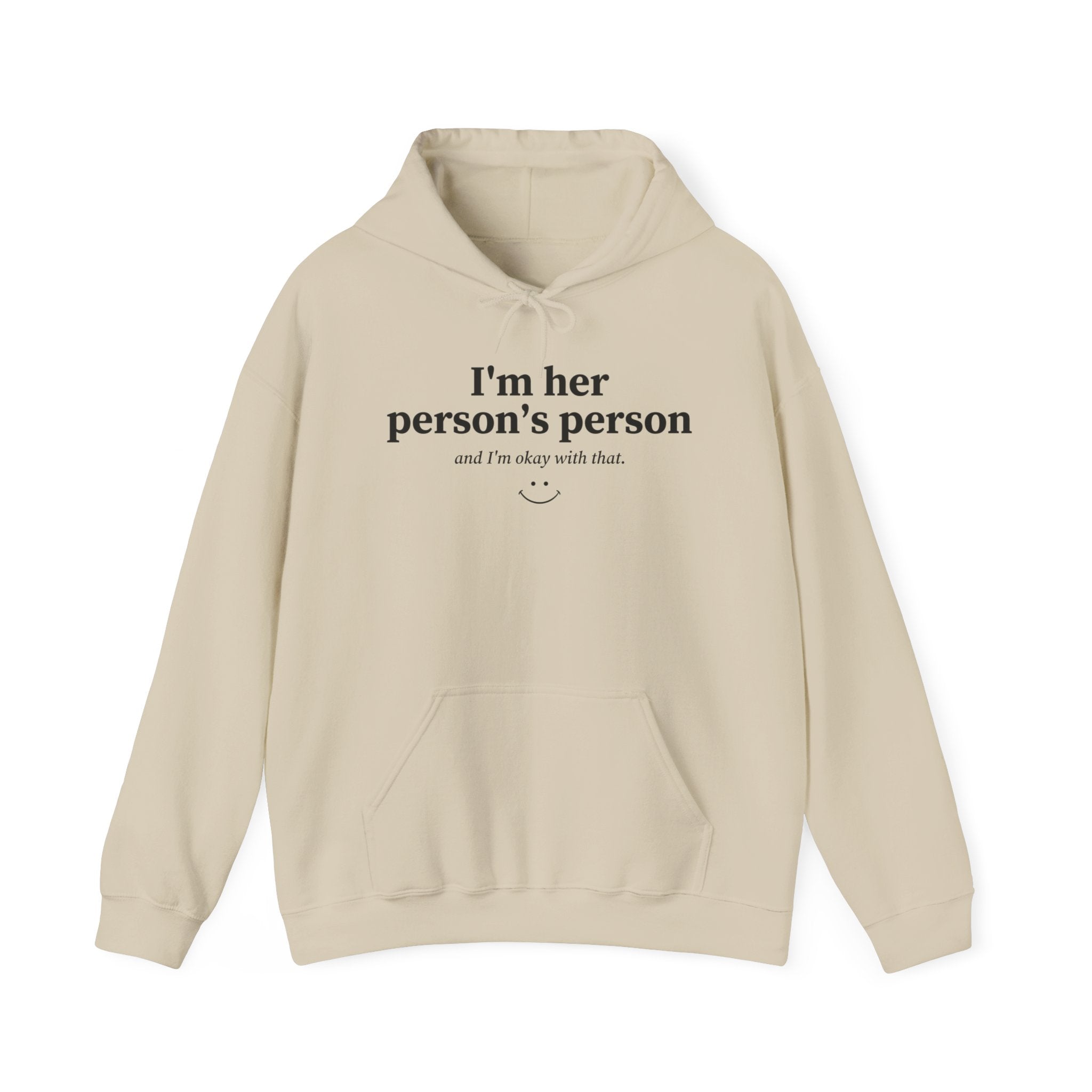 Hoodie 'I'm Her Person's Person' - Worn Raw | Collection Couple