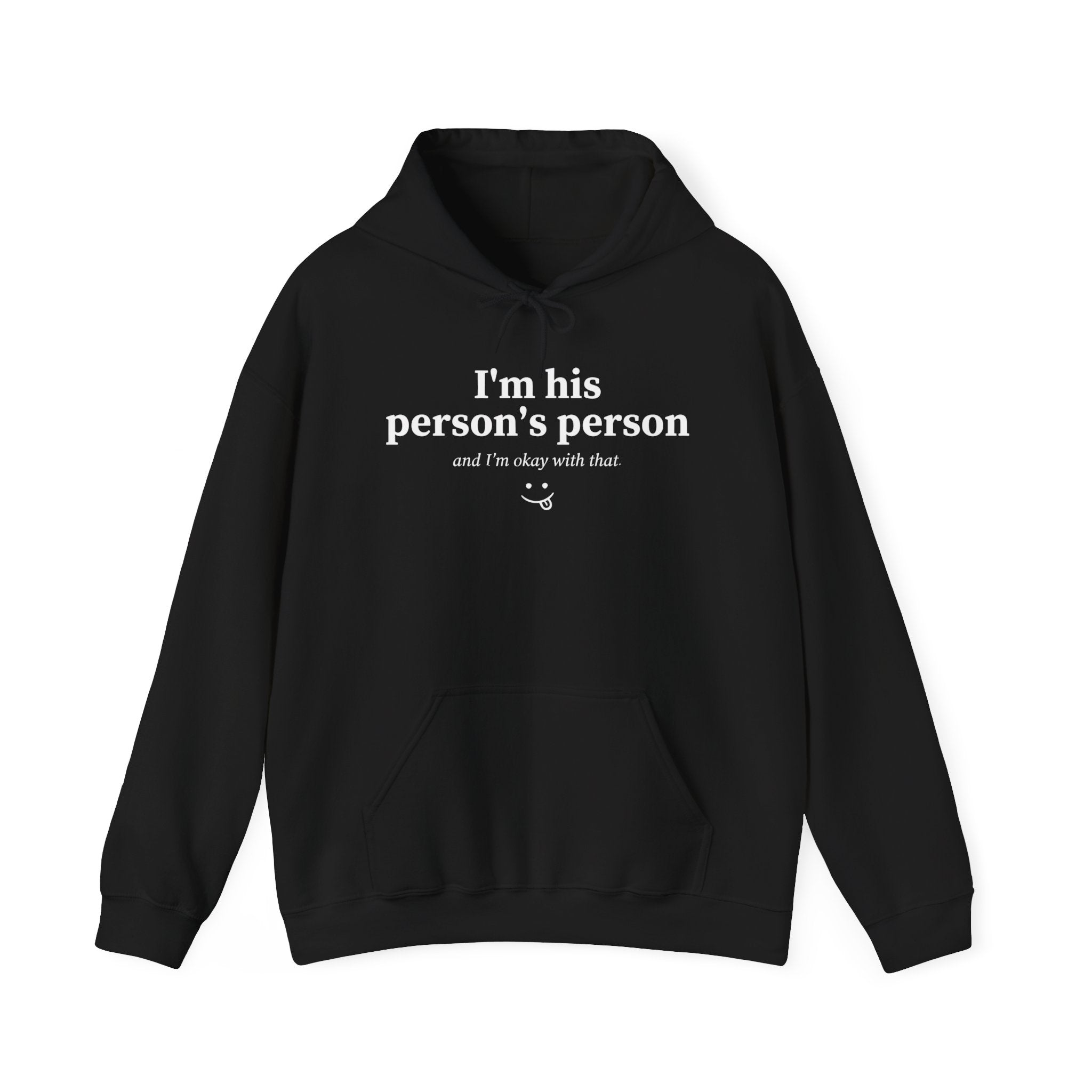 Hoodie 'I'm His Person's Person' - Worn Raw | Collection Couple