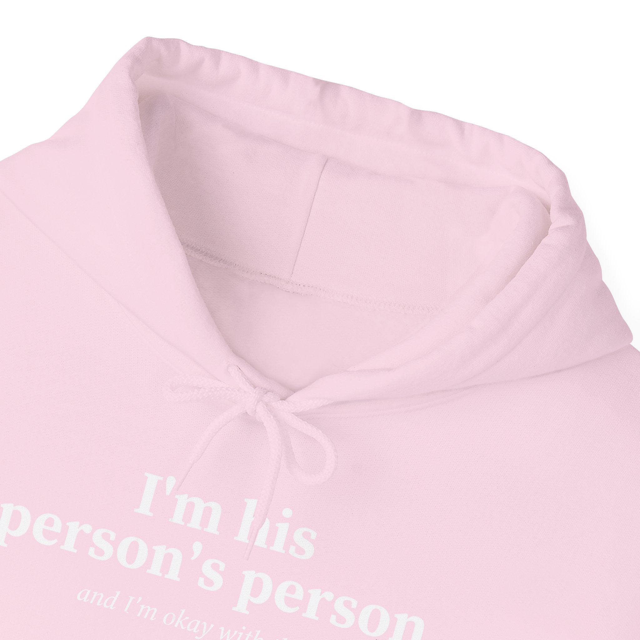 Hoodie 'I'm His Person's Person' - Worn Raw | Collection Couple