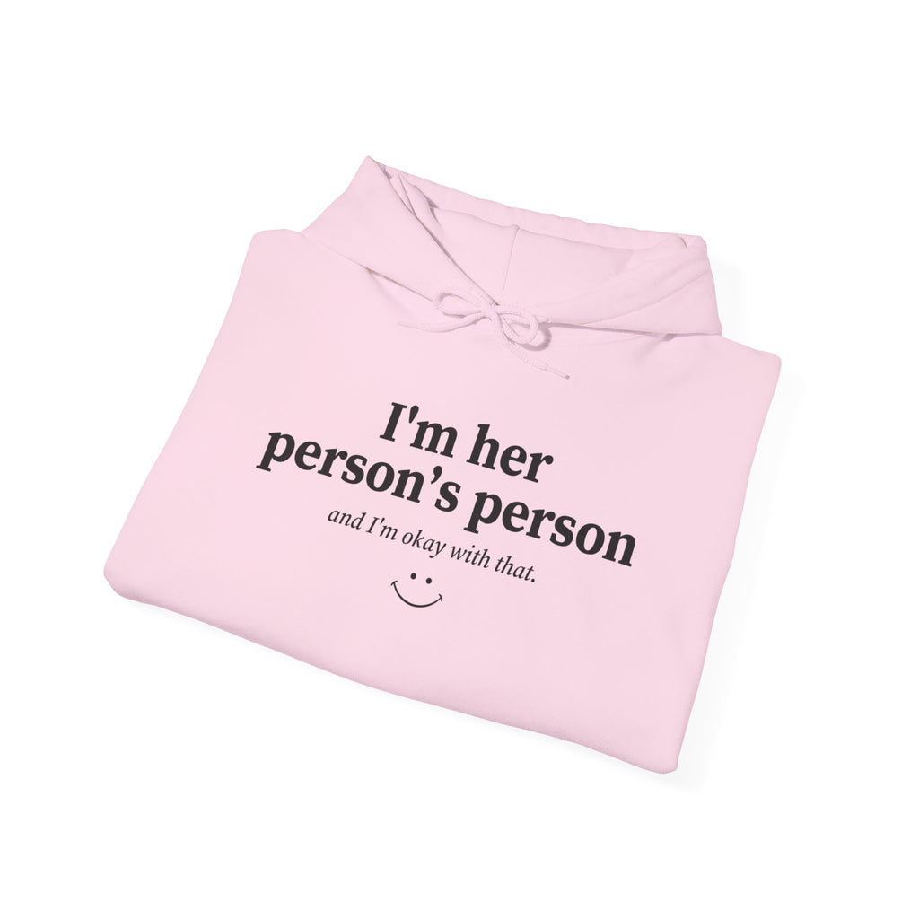 Hoodie 'I'm Her Person's Person' - Worn Raw | Collection Couple