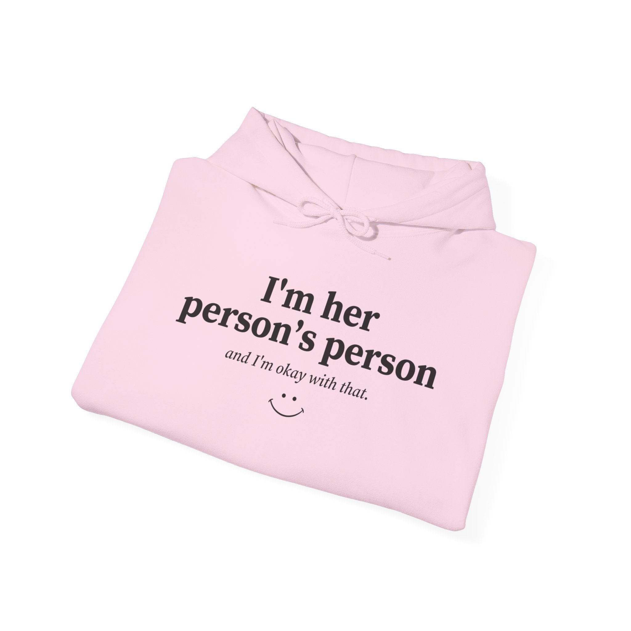 Hoodie 'I'm Her Person's Person' - Worn Raw | Collection Couple