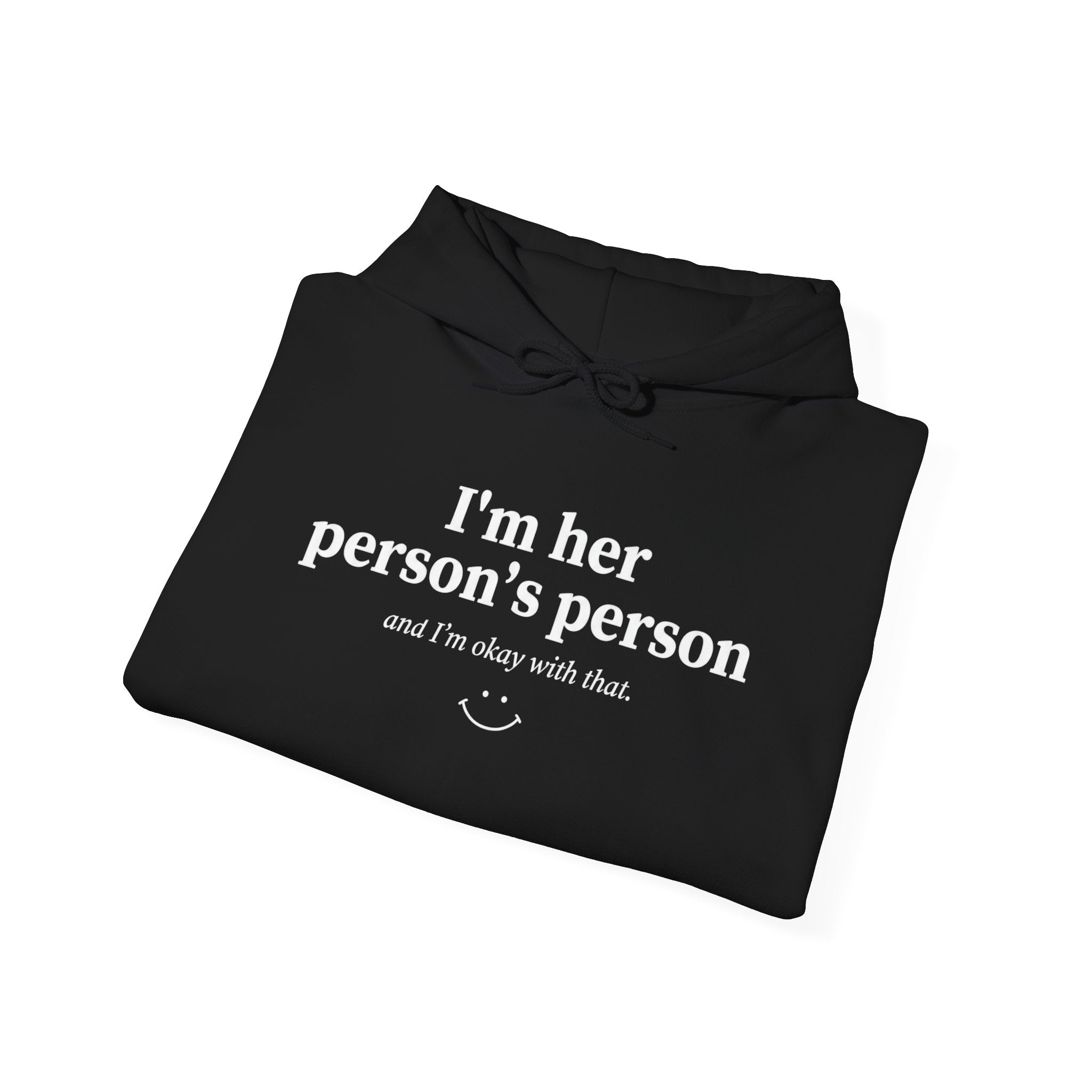 Hoodie 'I'm Her Person's Person' - Worn Raw | Collection Couple
