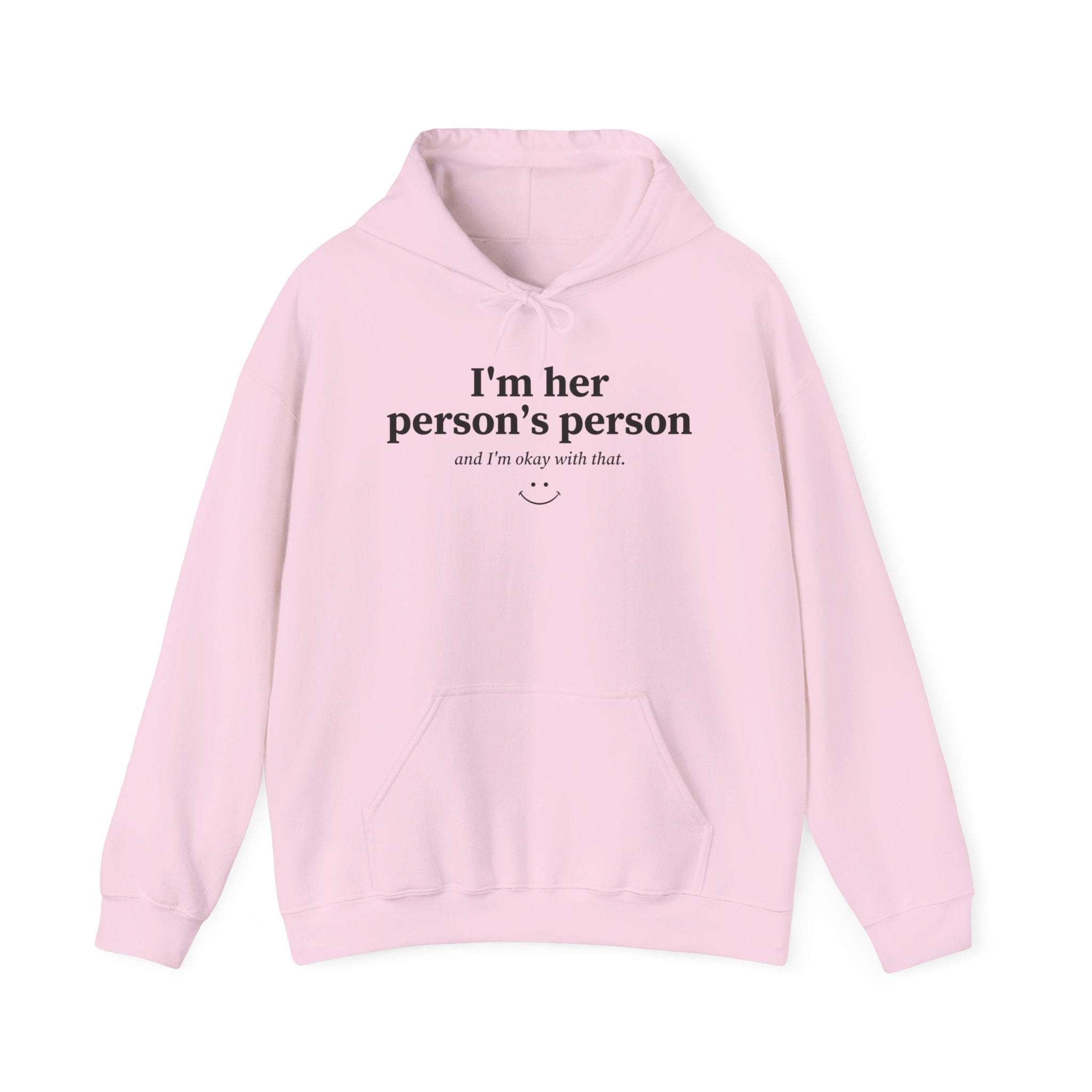 Hoodie 'I'm Her Person's Person' - Worn Raw | Collection Couple