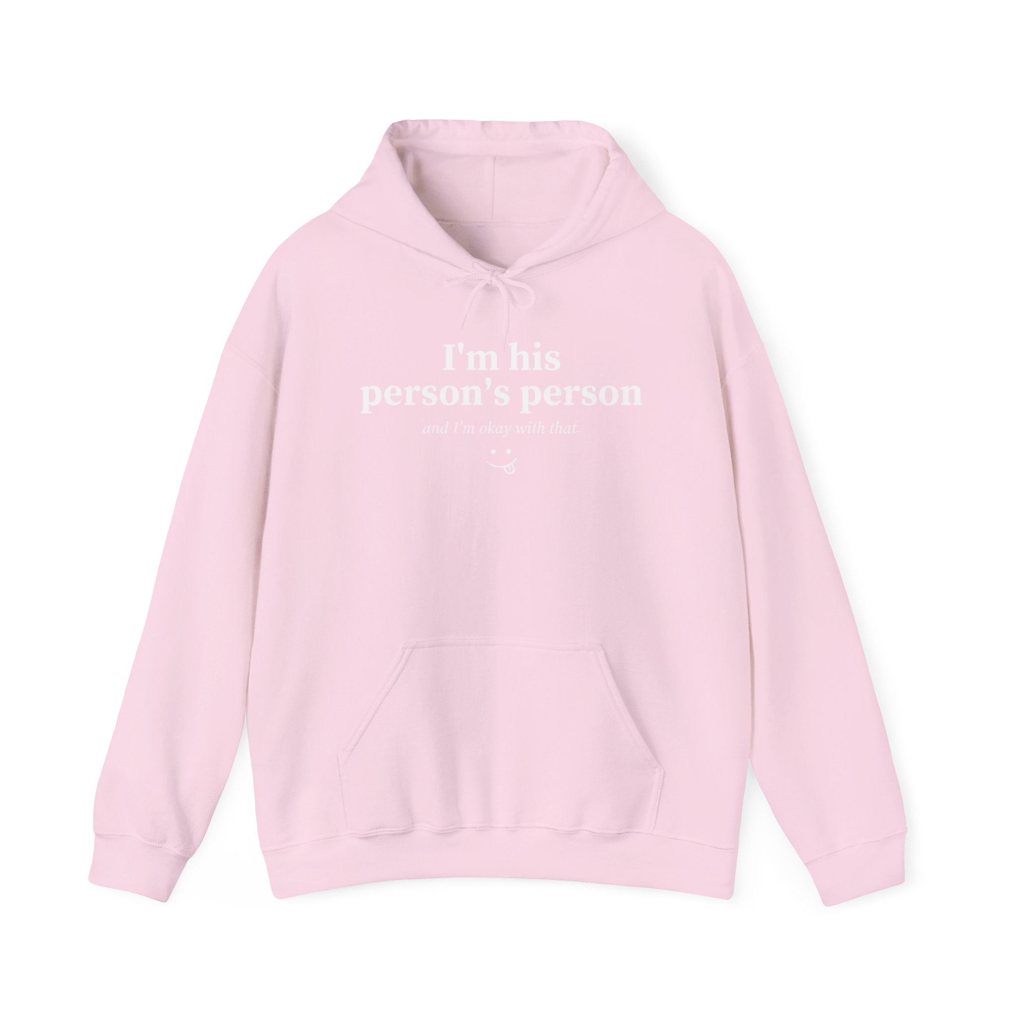 Hoodie 'I'm His Person's Person' - Worn Raw | Collection Couple