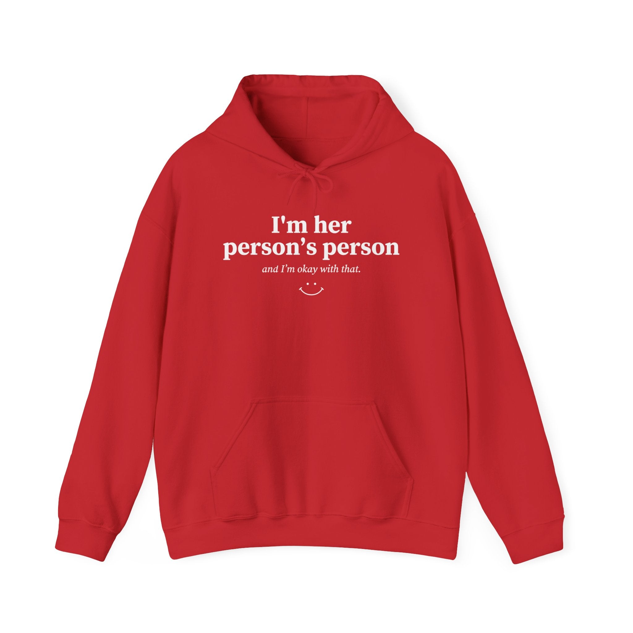 Hoodie 'I'm Her Person's Person' - Worn Raw | Collection Couple