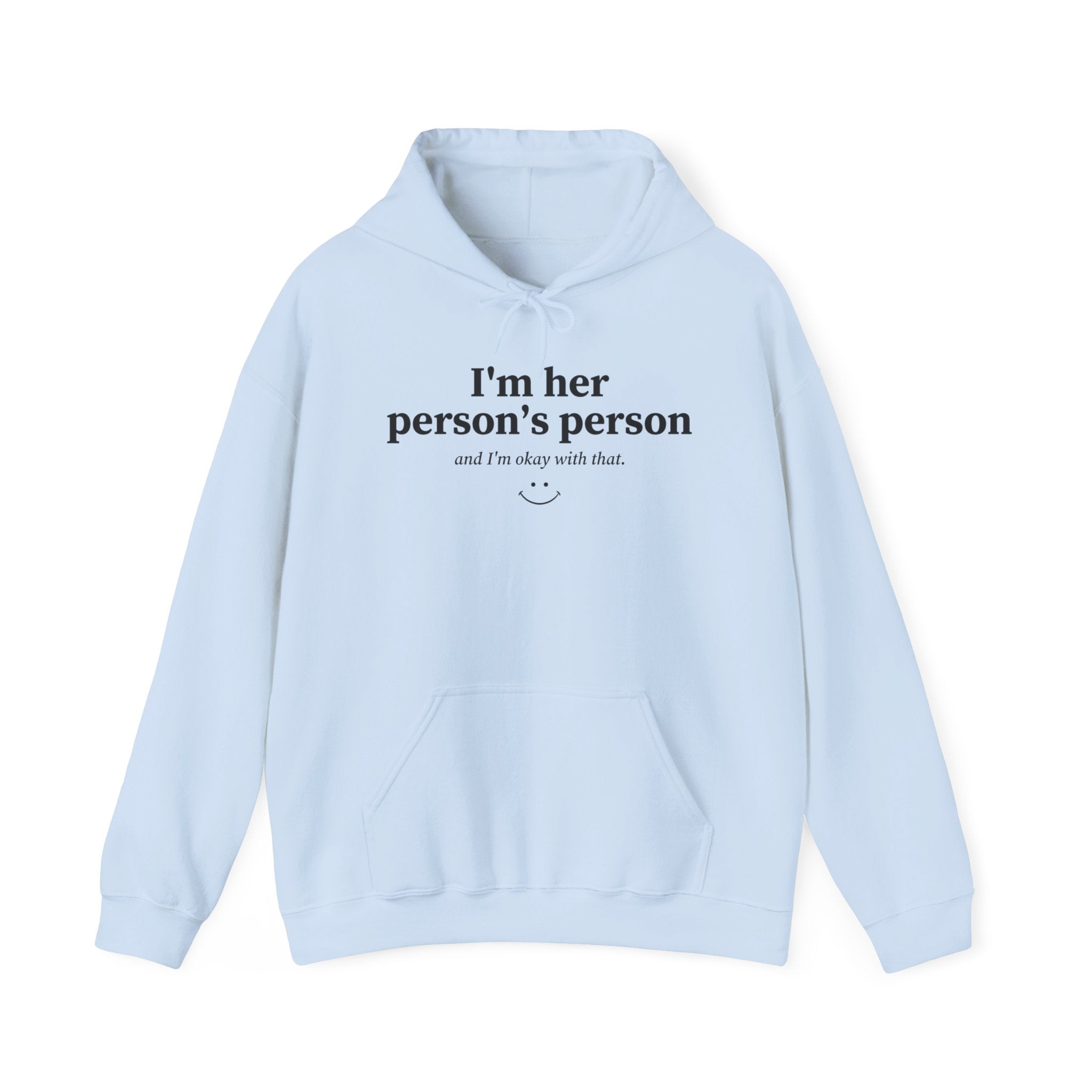 Hoodie 'I'm Her Person's Person' - Worn Raw | Collection Couple