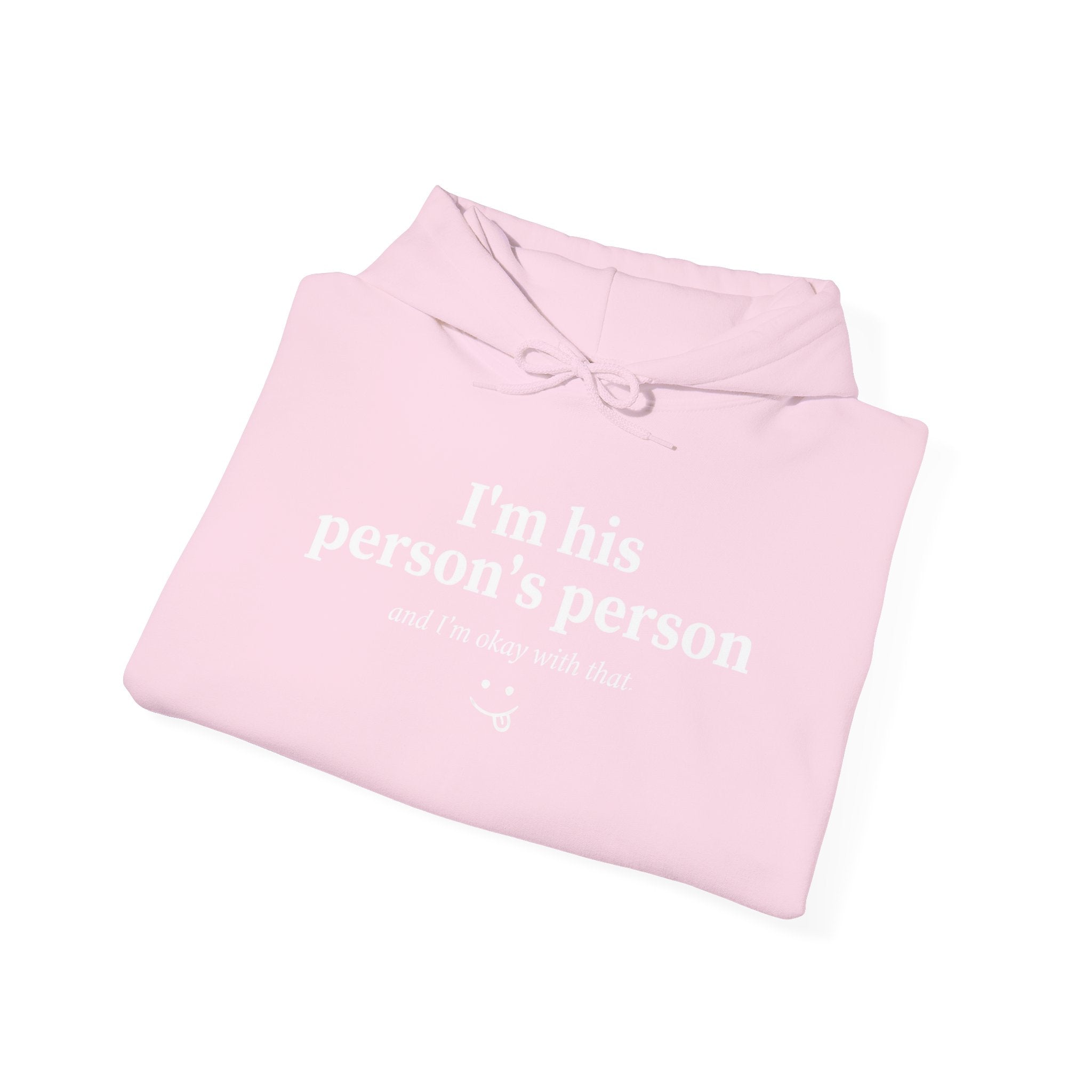 Hoodie 'I'm His Person's Person' - Worn Raw | Collection Couple