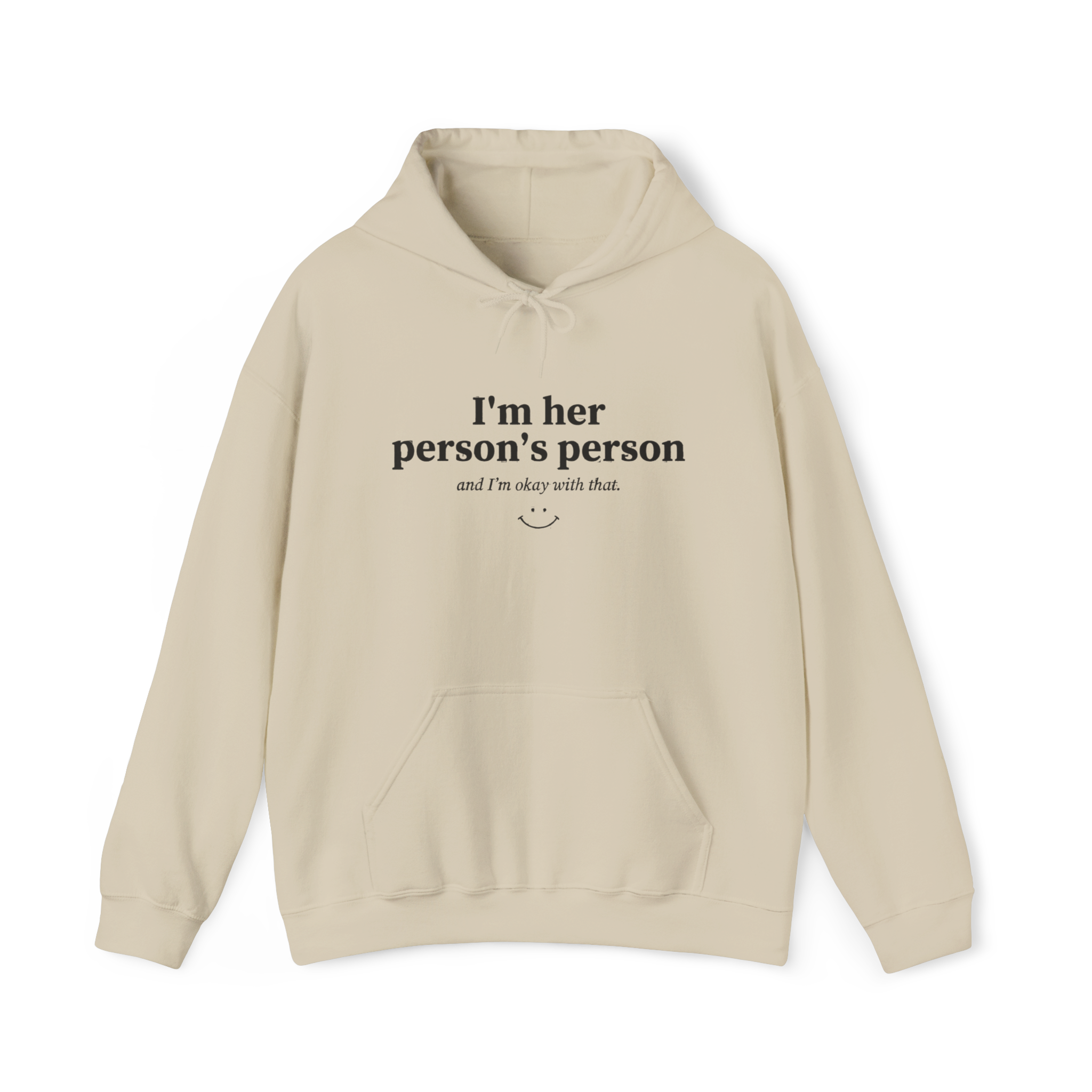 His & Hers Matching Set — Person's Person Hoodie 🤍
